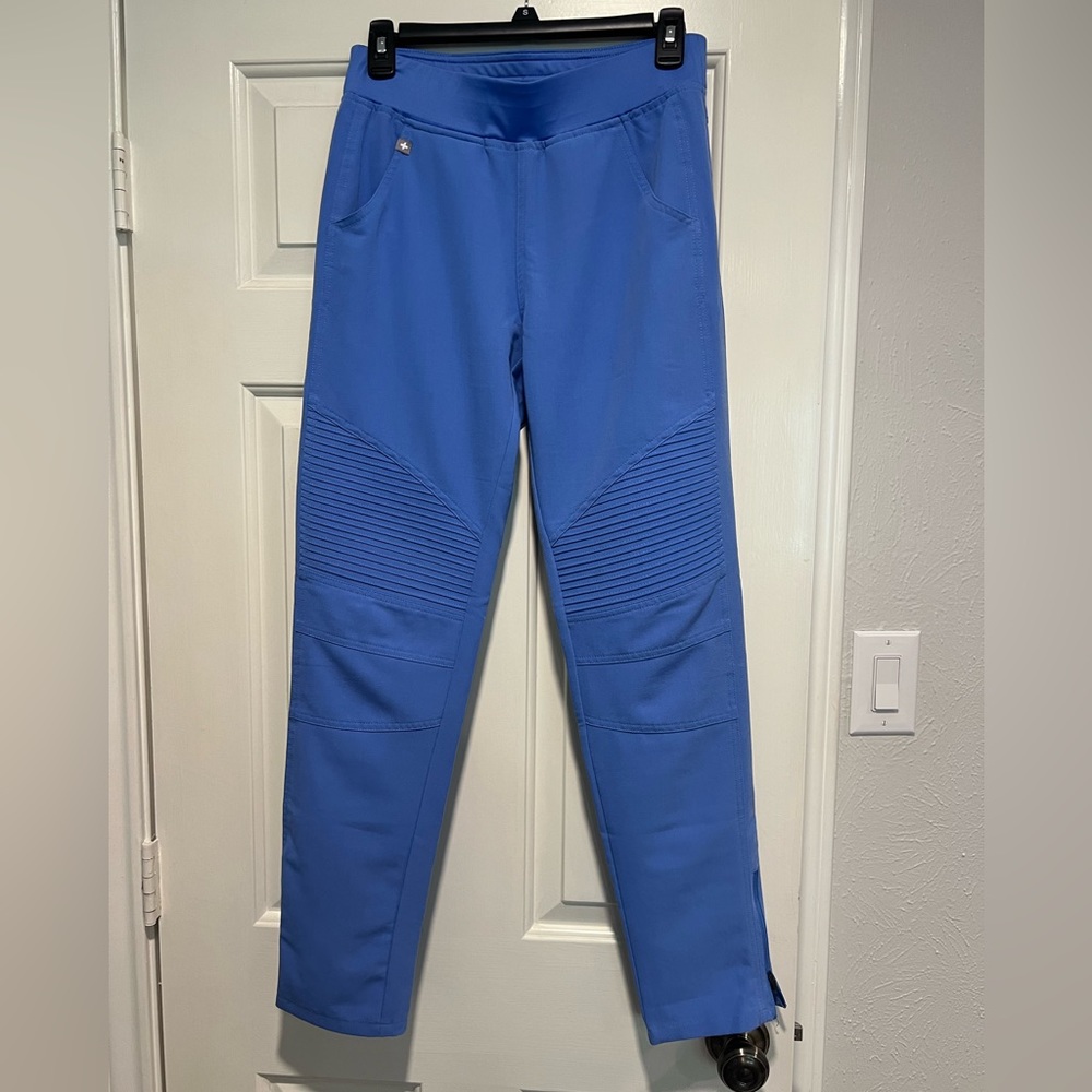 FIGS Moto Scrub Pant - Ceil Blue | Size XS